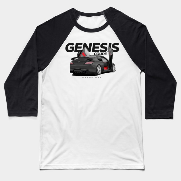 Genesis coupe Baseball T-Shirt by Neron Art